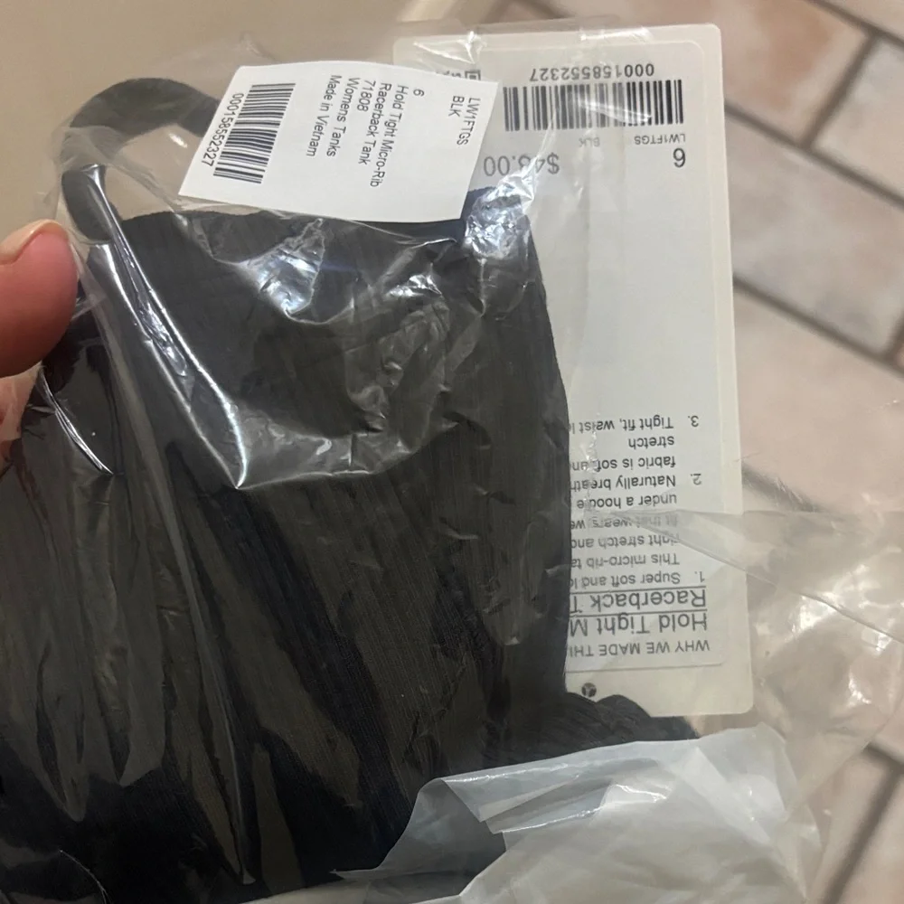 NWT Lululemon Ribbed Racerback Tank - Picture 7 of 7